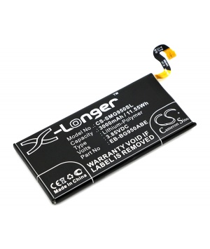 Batteria 3.85V 3Ah LiPo per Samsung Galaxy S8
