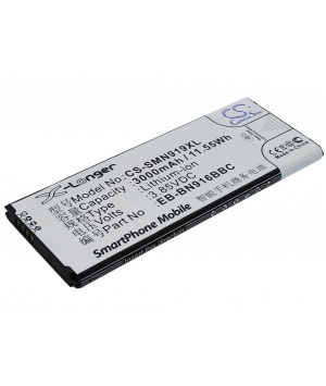 3.85V 3Ah Li-ion battery for Samsung Galaxy Note 4 ( China Mobile )