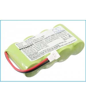 Batterie 4.8V 0.3Ah Ni-MH pour Pager Signologies 1300500