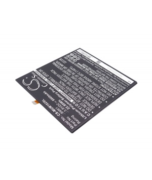 Batterie 3.8V 6Ah Li-Po pour tablette Xiaomi GD4250, Mi Pad 2