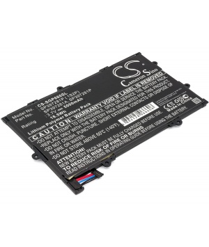 3.7V 5Ah Li-Polymer batterie für Verizon Galaxy Tab 7.7