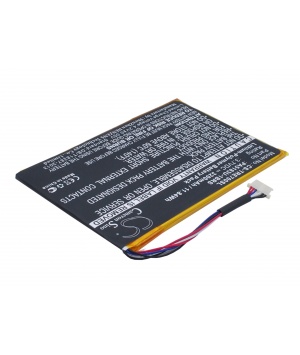 3.7V 3.2Ah Li-Polymer batterie für Toshiba AT7-B