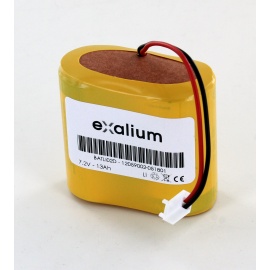 Batterie Batli02 kompatibel, Daitem 7.2V 13Ah Lithium für alarm