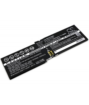 7.4V 2.35Ah Li-Polymer batterie für Microsoft Surface CR7 13.5"