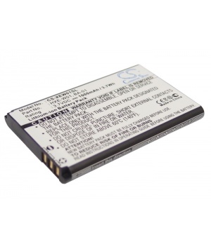 3.7V 1Ah Li-ion battery for Blumax Bluetooth GPS-4013