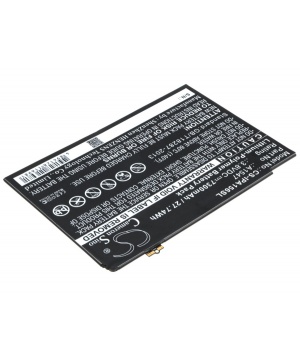 Batterie 3.8VV 7.3Ah Li-Polymer pour Apple A1547