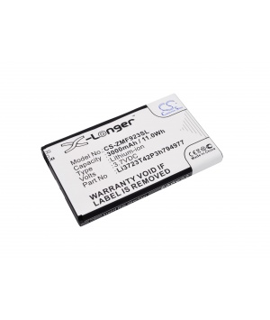 3.7V 3Ah LiPo battery for AT&T Velocity 4G LTE 3.7V 3Ah LiPo battery for AT&T Velocity 4G LTE