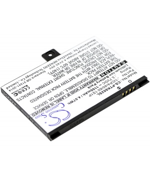 Batería 3.7V 1.1Ah Li-ion para Pocketbook Pro 602, Pro 920