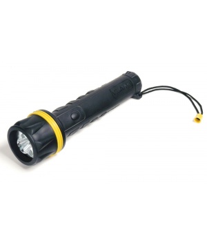 Lampe Torche 3Led 2 LR20 protection caoutchouc