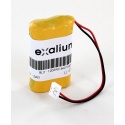 Pile lithium 6V 2Ah pour Alarme Cesar Label (BL2)