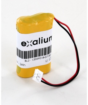 Pile Alarme BL2 lithium 6V 2Ah