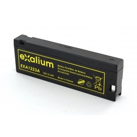 Batería de plomo de 12V de EXA1223A de Exalium 2.1Ah