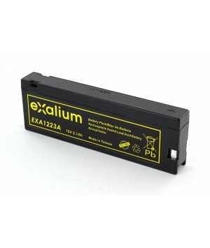 Batterie Plomb 12V 2.1Ah EXALIUM (180X23X62) (EXA1223A) 