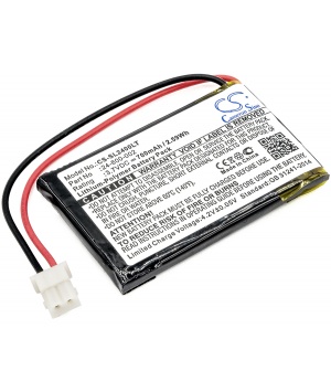 Batterie 3.7V 0.7Ah Li-Po pour Solar LED Light Lampe solaire SL-24000 (24-800-002)