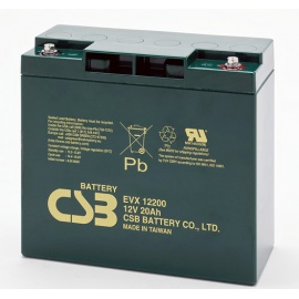 Batterie Plomb CSB 12V 20Ah EVX 12200