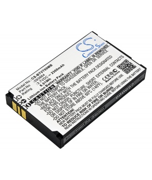 3.7V 2.3Ah Li-ion battery for BT Baby Monitor 7500