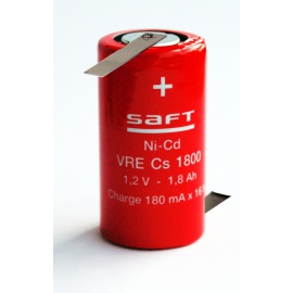 Elemento Saft 1.2V 1.8Ah VRECS 1800 HBG