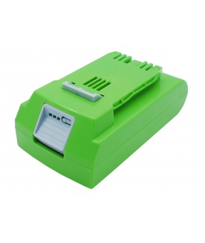 24V 2Ah Li-ion para la batería de litio de GreenWorks 24V de herramientas