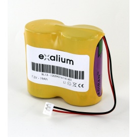 Pile lithium 7.2V 19Ah pour sirène radio Siemens