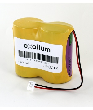 Battery lithium type BL13 Siemens 7.2V 19Ah siren radio