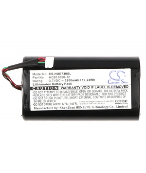 Batterie 3.7V 5.2Ah Li-ion pour WIFI Huawei E5730