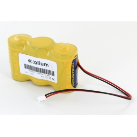 Pacco batteria da 4,5V 16Ah per sirena Allarme SR200R, regina