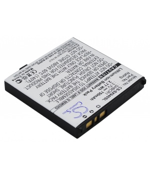 3.7V 0.75Ah Li-ion battery for SoftBank 940SH