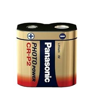 Batterie Lithium 6V 1, 4 Ah Panasonic (CR-P2PE/NL)