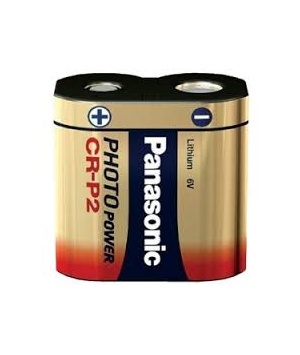 Pile Lithium 6V 1,4Ah Panasonic (CR-P2PJPE/B)