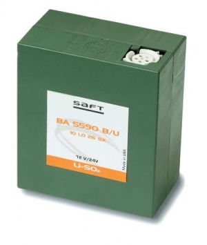 Military BA5590B/U 12V/24V lithium battery