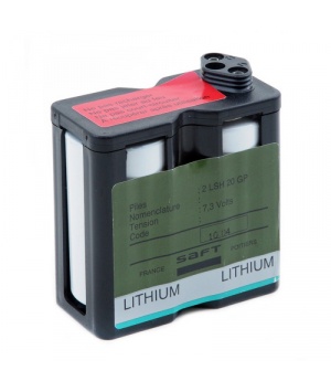 Pile lithium industrie 2LSH20 PS42A 7.2V 15Ah