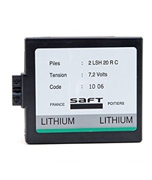 Pile lithium industrie 2LSH20 PS52A 7.2V 15Ah