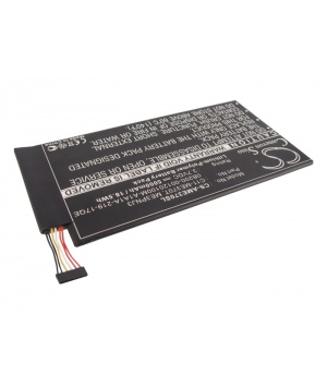 Batterie 3.7V 5Ah Li-Po pour tablette Asus MeMO Pad ME301T (C11-TF400CD)