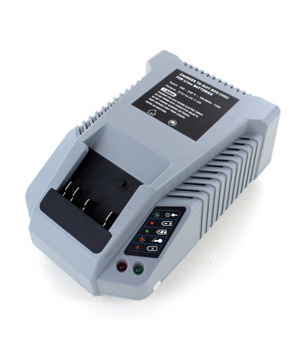 Powerextra Double chargeur de rechange compatible avec les batteries Bosch 14,4 V et 18 V Li Professional System . une prise de charge pour batterie 14,4 V et 18 V, double port USB