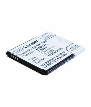 Batterie 3.8V 2.1Ah Li-ion pour Babyphone Beurer 952.62, BY77