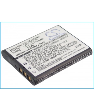 Battery 3.7V 0.74Ah Li-ion VW-VBX070 for Panasonic HM-TA2