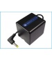 Batteria 7.4V 0.65Ah Li-ion per Panasonic HDC-HS900
