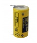 Batterie 3V 1.45Ah Li-MnO2 pour Panasonic BR-2/3AG with Weld Leg