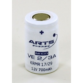 Accu Saft 1.2V 2/3 A 700mAh NiCd