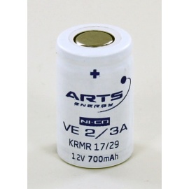 Elément Ni-Cd 1,2V 700mAh VE2/3A Saft (136633)