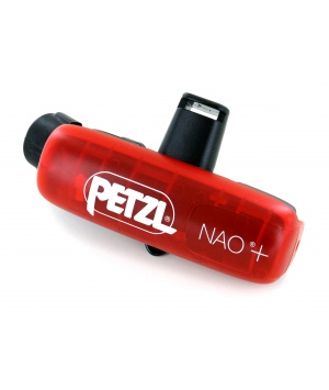 BATTERIA NAO + Lampada frontale PETZL NAO + batteria ricaricabile