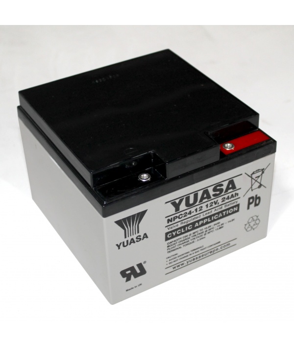 Yuasa NPC24-12 Sealed Plomb 24 Ah 12 V Batterie onduleur VRLA