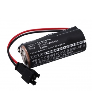 3V 2.6Ah Li-MnO2 battery for Wallingford 37858