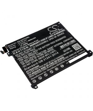 7.6V 4.9Ah LiPo Akku für Asus Transformer Buch T300chi