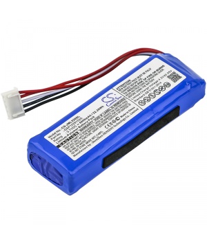 Batterie 3.7V 6Ah Li-Po pour JBL Charge 3 V.2016 (GSP1029102A)