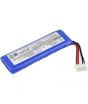 Batterie 3.7V 3Ah LiPo pour enceinte JBL Flip 4