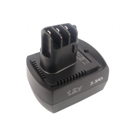 Batterie 12V 3.3Ah Ni-MH pour Metabo BS 12 SP (6.25473)