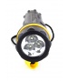 3Led flashlight 2 LR20 protection rubber