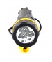 Lampe Torche 3 Led 2xAA protection caoutchouc