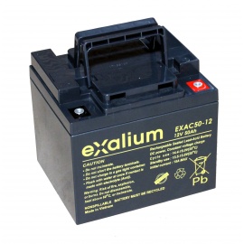 batería plomo Exalium 12V 50Ah EXAC50-12